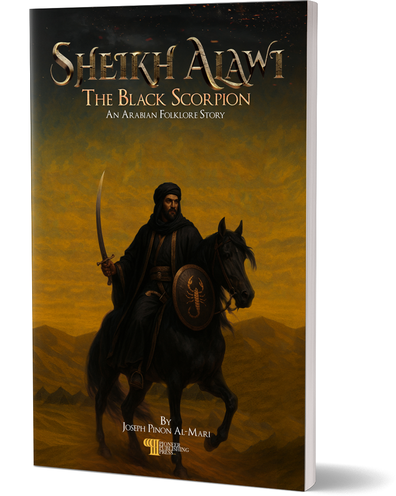Sheikh Alawi: The Black Scorpion paperback — Arab historical novel