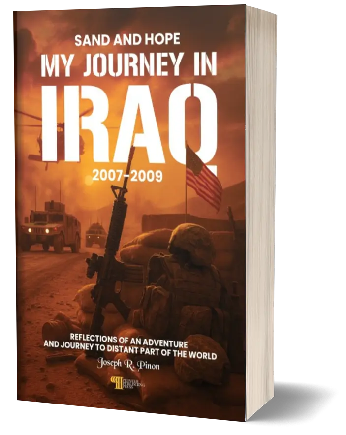 Sand And Hope: My Journey In Iraq 2007-2009 paperback — diplomatic memoir by Joseph R. Pinon